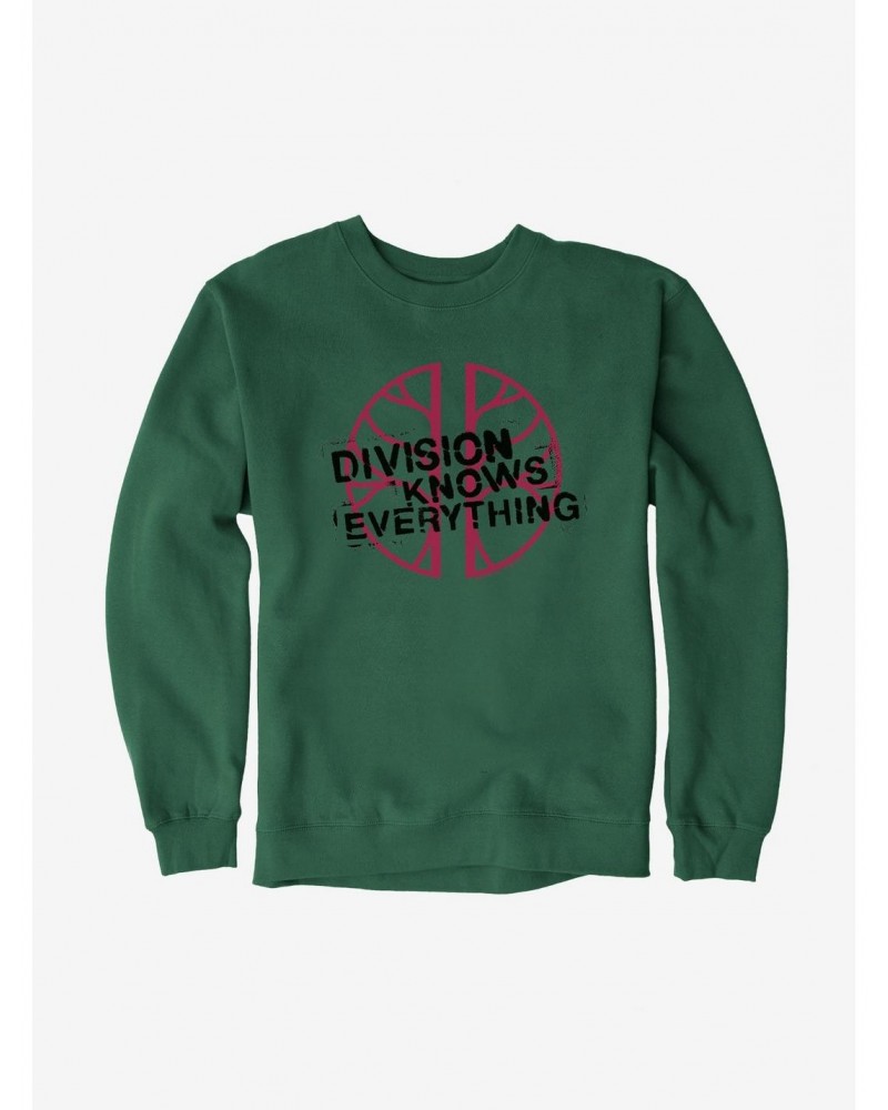 Doctor Who Division Knows Everything Sweatshirt $13.65 Sweatshirts