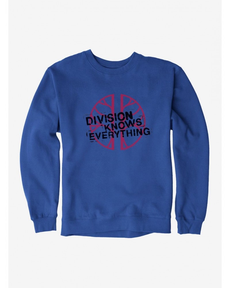 Doctor Who Division Knows Everything Sweatshirt $13.65 Sweatshirts