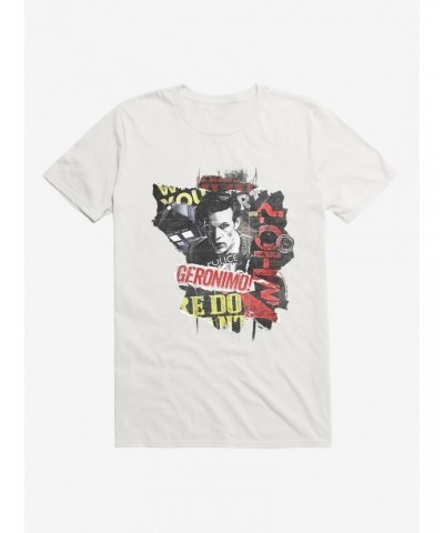 Doctor Who Eleventh Doctor Geronimo T-Shirt $9.32 T-Shirts