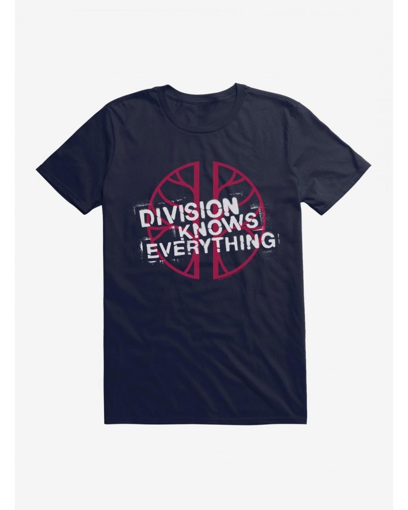 Doctor Who Division Knows Everything T-Shirt $10.99 T-Shirts