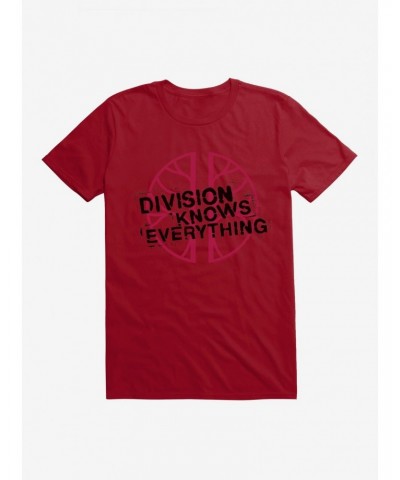 Doctor Who Division Knows Everything T-Shirt $10.99 T-Shirts