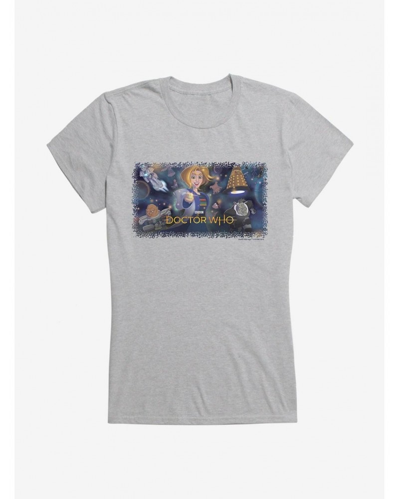 Doctor Who The Thirteenth Doctor Who Day Girls T-Shirt $9.21 T-Shirts