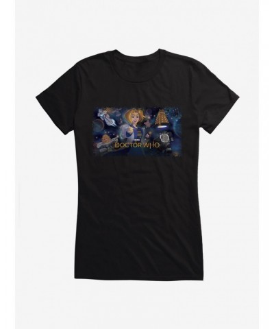 Doctor Who The Thirteenth Doctor Who Day Girls T-Shirt $9.21 T-Shirts