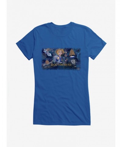 Doctor Who The Thirteenth Doctor Who Day Girls T-Shirt $9.21 T-Shirts