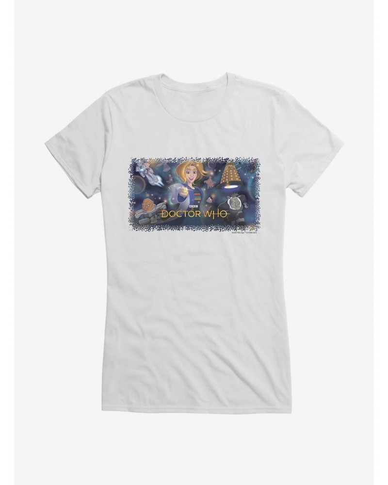 Doctor Who The Thirteenth Doctor Who Day Girls T-Shirt $9.21 T-Shirts