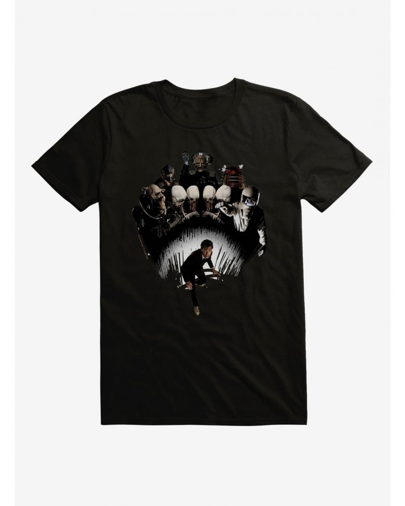 Doctor Who Villain Circles The Doctor T-Shirt $7.17 T-Shirts