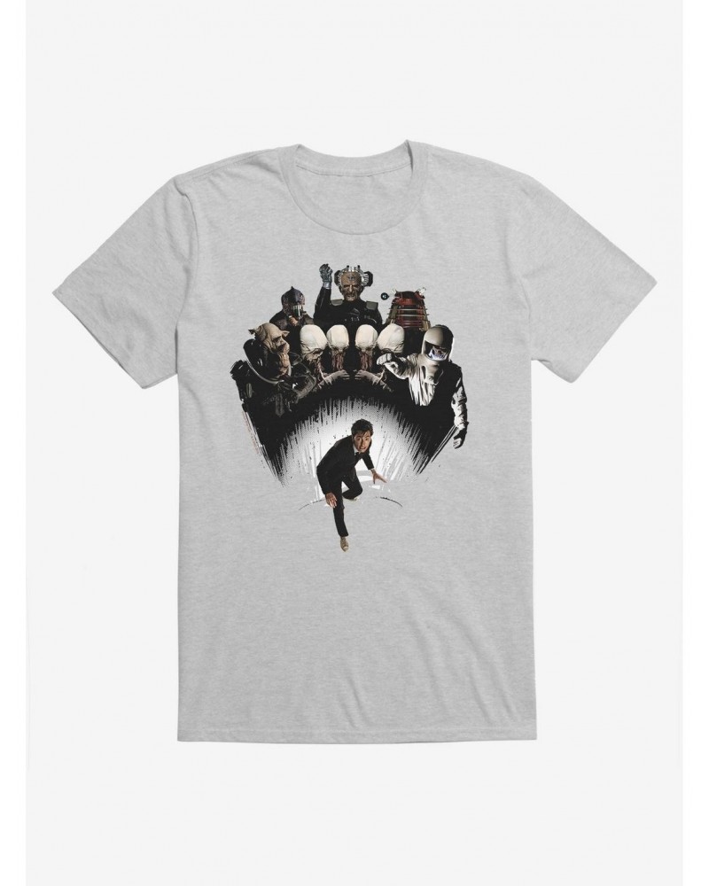 Doctor Who Villain Circles The Doctor T-Shirt $7.17 T-Shirts