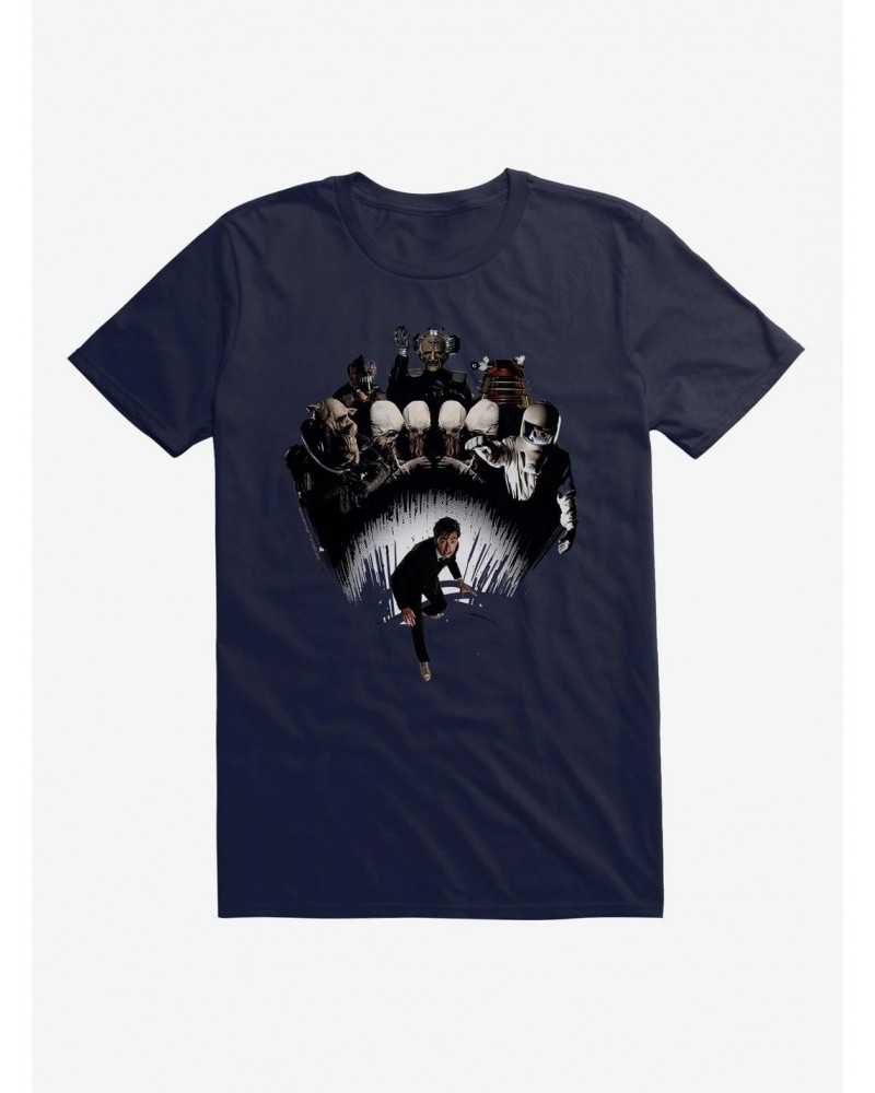 Doctor Who Villain Circles The Doctor T-Shirt $7.17 T-Shirts