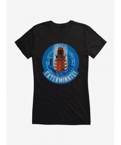 Doctor Who Red Supreme Dalek Girls T-Shirt $10.21 T-Shirts