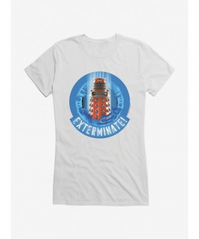 Doctor Who Red Supreme Dalek Girls T-Shirt $10.21 T-Shirts