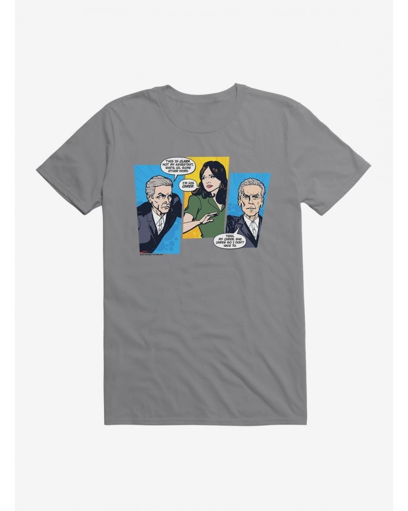 Doctor Who Twelfth Doctor Clara The Carer T-Shirt $10.04 T-Shirts