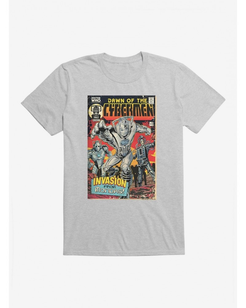 Doctor Who Cybermen Dawn Of The Cybermen T-Shirt $9.08 T-Shirts