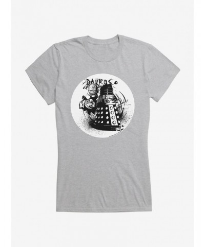 Doctor Who Davros And Dalek Ink Art Girls T-Shirt $10.21 T-Shirts