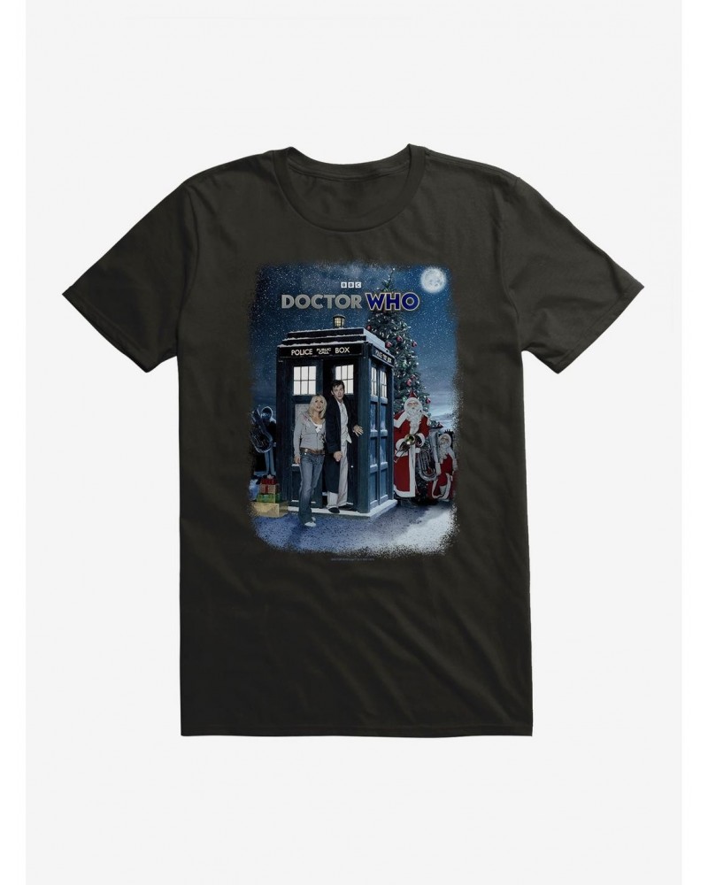 Doctor Who The Chirstmas Invasion T-Shirt $9.32 T-Shirts