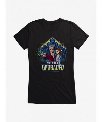 Doctor Who Twelfth Doctor Upgrade Cartoon Girls T-Shirt $8.47 T-Shirts