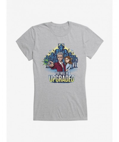 Doctor Who Twelfth Doctor Upgrade Cartoon Girls T-Shirt $8.47 T-Shirts