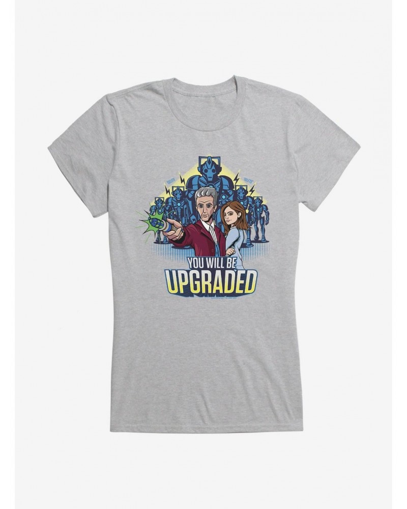 Doctor Who Twelfth Doctor Upgrade Cartoon Girls T-Shirt $8.47 T-Shirts