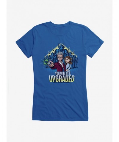 Doctor Who Twelfth Doctor Upgrade Cartoon Girls T-Shirt $8.47 T-Shirts