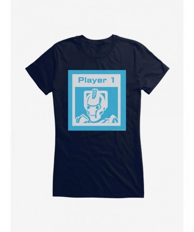 Doctor Who Cybermen Player One Girls T-Shirt $9.96 T-Shirts