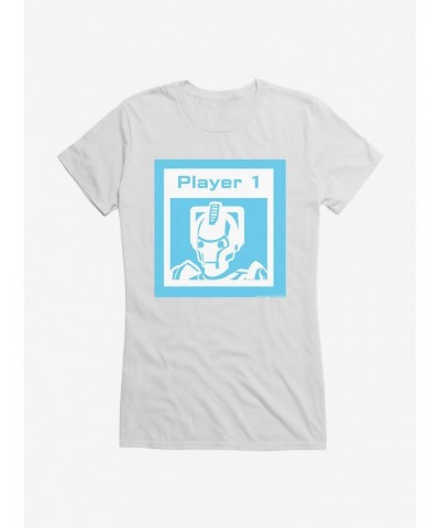 Doctor Who Cybermen Player One Girls T-Shirt $9.96 T-Shirts