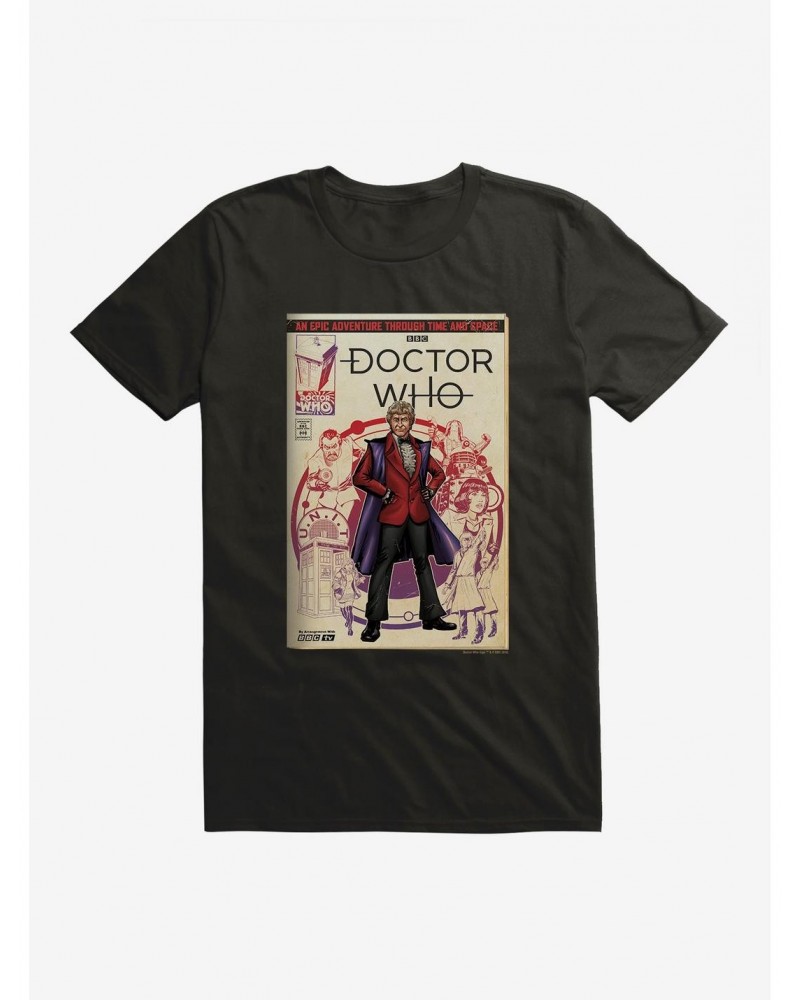 Doctor Who Third Doctor Comic T-Shirt $11.95 T-Shirts