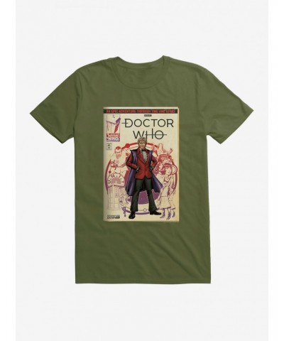 Doctor Who Third Doctor Comic T-Shirt $11.95 T-Shirts