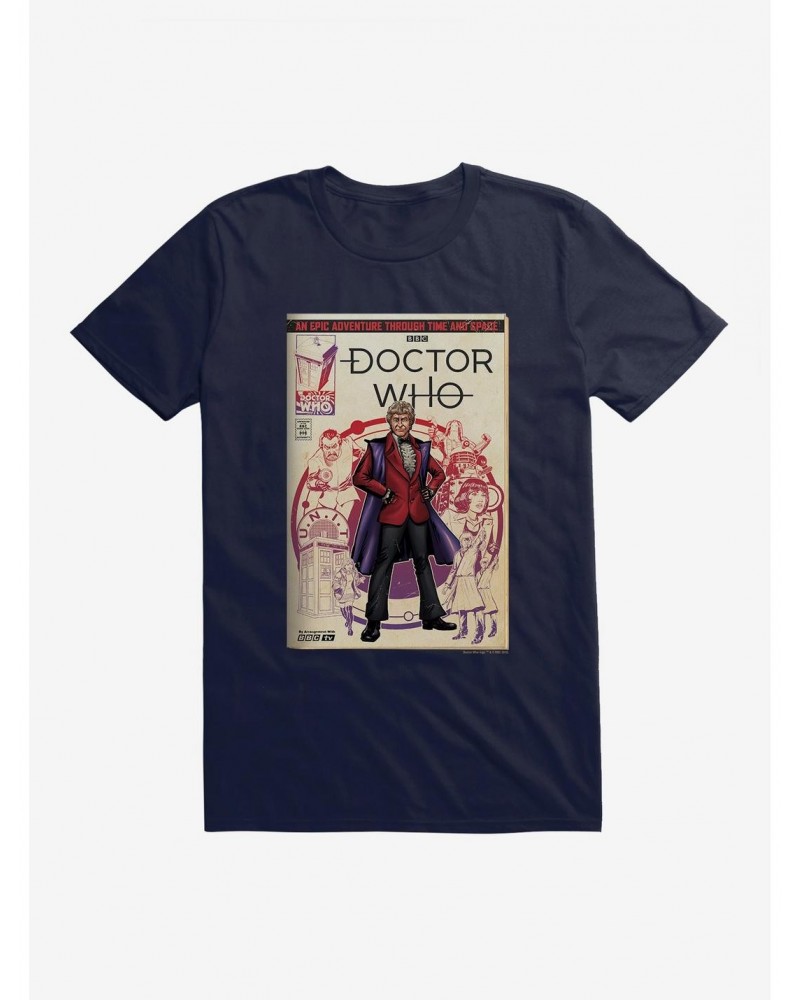 Doctor Who Third Doctor Comic T-Shirt $11.95 T-Shirts