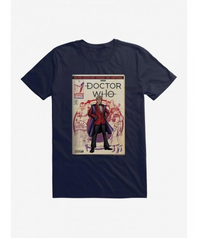 Doctor Who Third Doctor Comic T-Shirt $11.95 T-Shirts