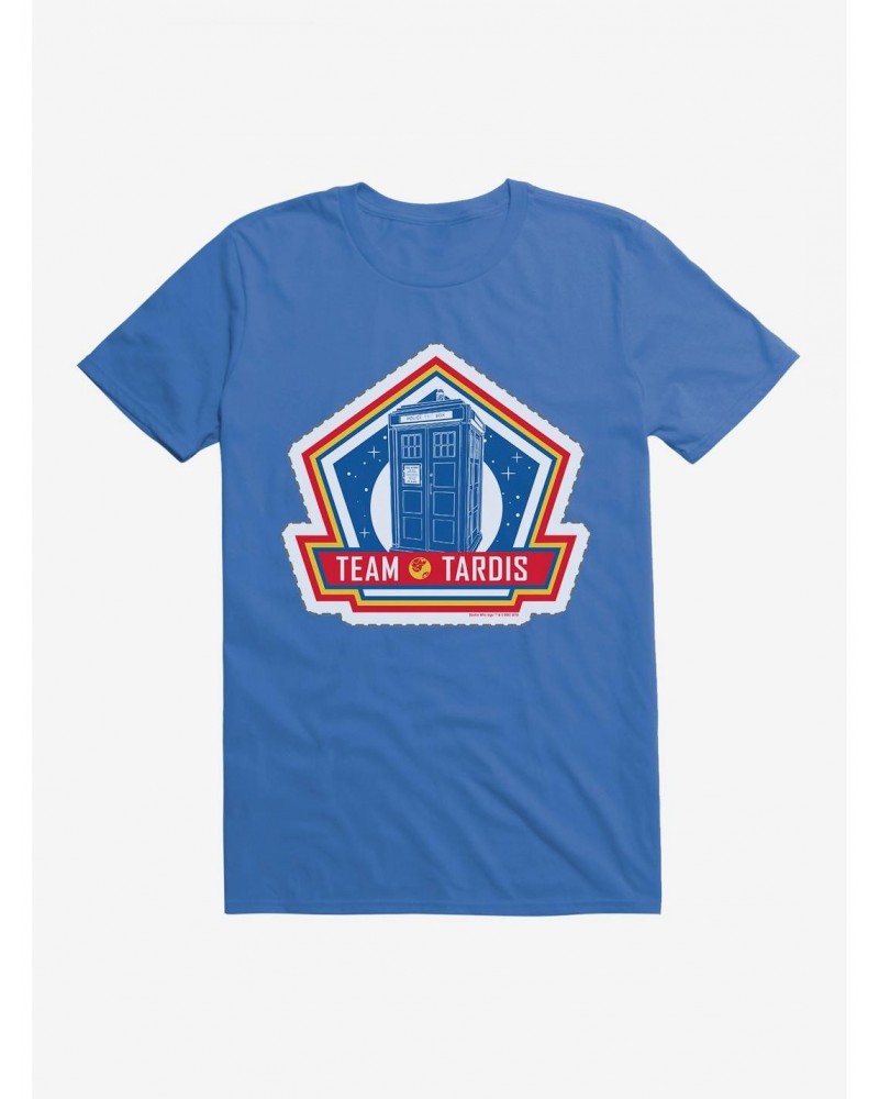 Doctor Who Thirteenth Doctor Team TARDIS Badge T-Shirt $11.95 T-Shirts