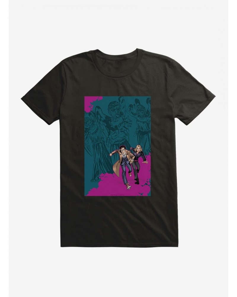 Doctor Who The Tenth Doctor Colorpop Runaway T-Shirt $8.84 T-Shirts