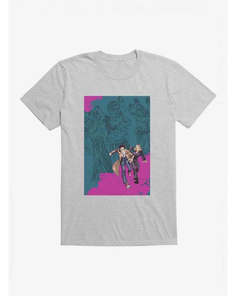 Doctor Who The Tenth Doctor Colorpop Runaway T-Shirt $8.84 T-Shirts