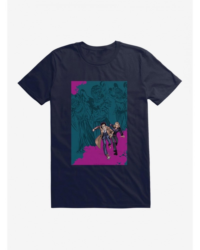 Doctor Who The Tenth Doctor Colorpop Runaway T-Shirt $8.84 T-Shirts