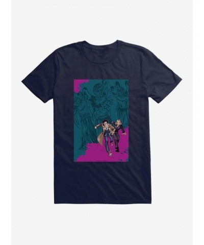 Doctor Who The Tenth Doctor Colorpop Runaway T-Shirt $8.84 T-Shirts