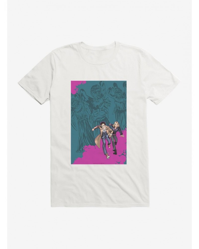 Doctor Who The Tenth Doctor Colorpop Runaway T-Shirt $8.84 T-Shirts