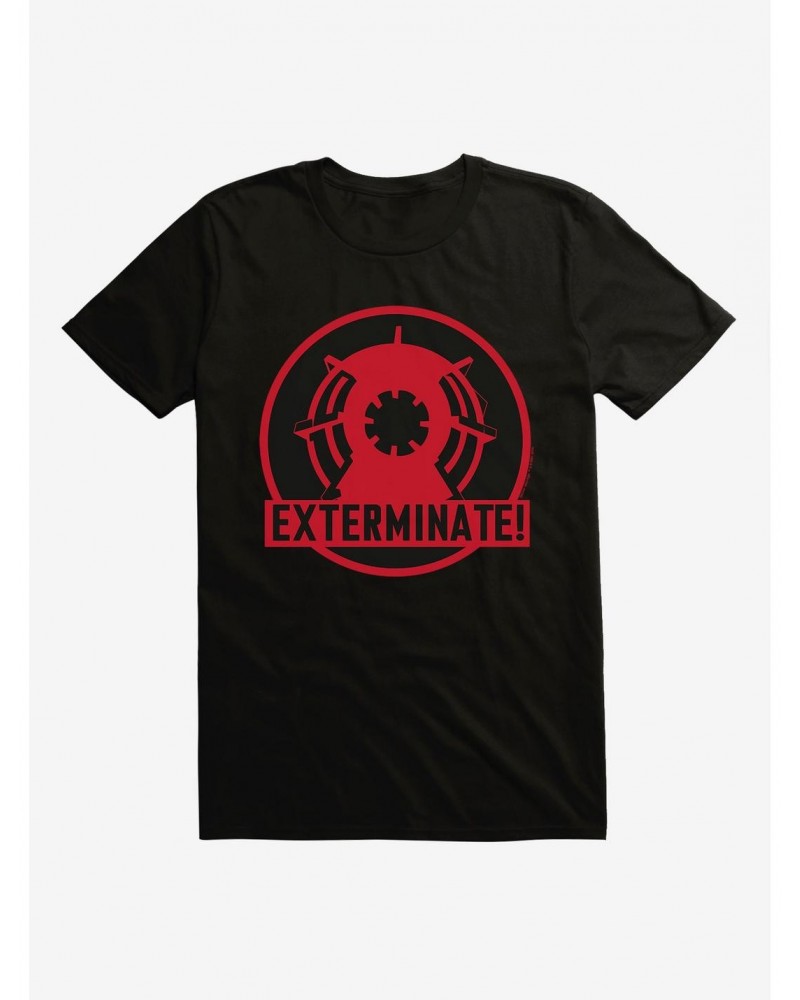 Doctor Who Exterminate Exterminate T-Shirt $7.41 T-Shirts