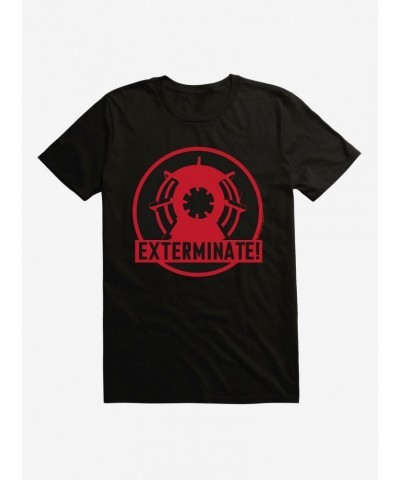 Doctor Who Exterminate Exterminate T-Shirt $7.41 T-Shirts