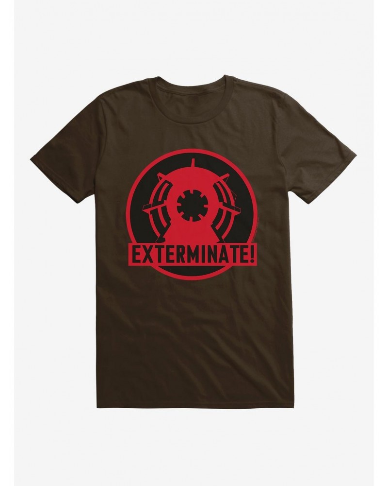 Doctor Who Exterminate Exterminate T-Shirt $7.41 T-Shirts