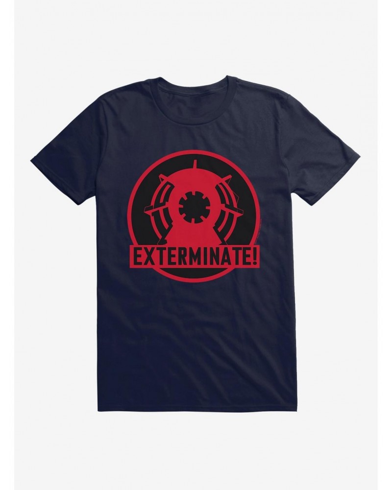 Doctor Who Exterminate Exterminate T-Shirt $7.41 T-Shirts