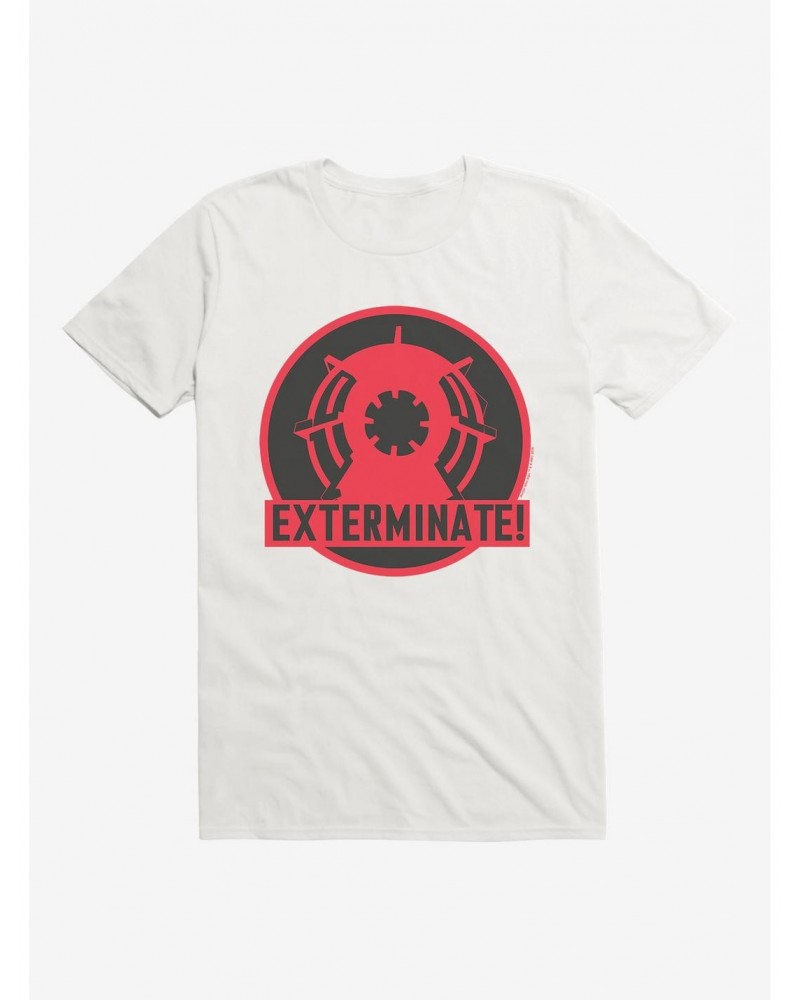 Doctor Who Exterminate Exterminate T-Shirt $7.41 T-Shirts