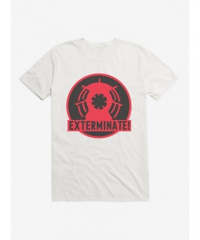 Doctor Who Exterminate Exterminate T-Shirt $7.41 T-Shirts