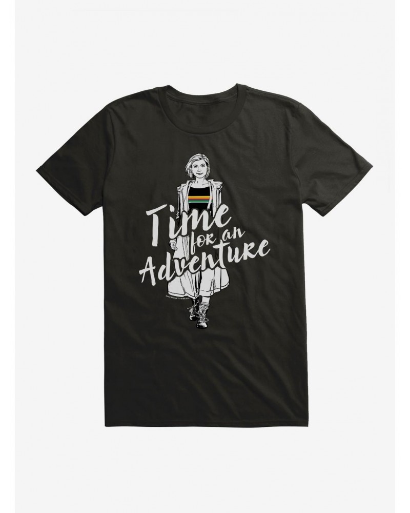 Doctor Who The Thirteenth Doctor Time For An Adventure T-Shirt $11.95 T-Shirts