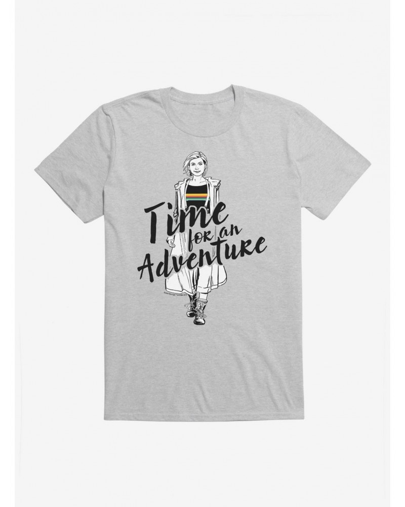 Doctor Who The Thirteenth Doctor Time For An Adventure T-Shirt $11.95 T-Shirts