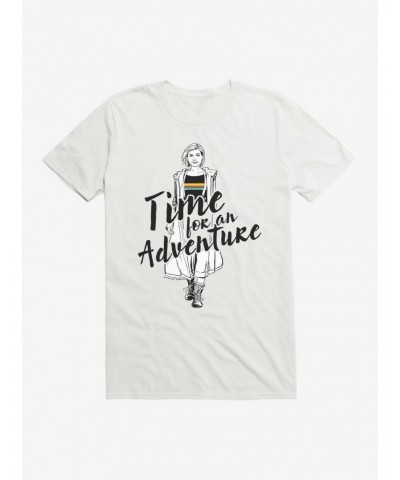 Doctor Who The Thirteenth Doctor Time For An Adventure T-Shirt $11.95 T-Shirts