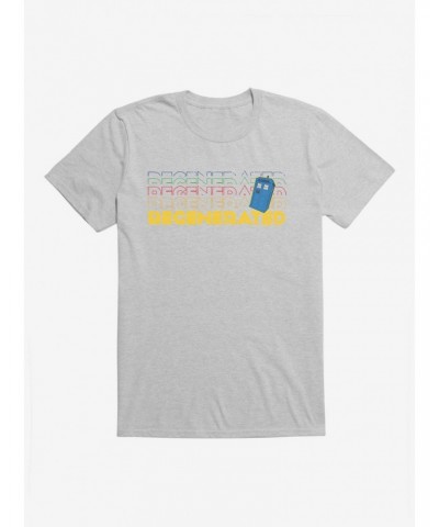 Doctor Who Thirteenth Doctor Regenerated Stack T-Shirt $11.23 T-Shirts