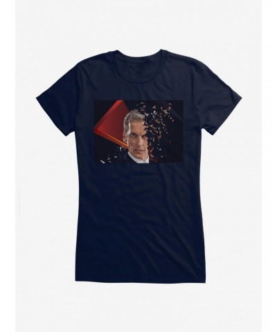 Doctor Who Twelfth Doctor Fading Away Girls T-Shirt $10.21 T-Shirts