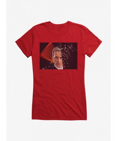 Doctor Who Twelfth Doctor Fading Away Girls T-Shirt $10.21 T-Shirts