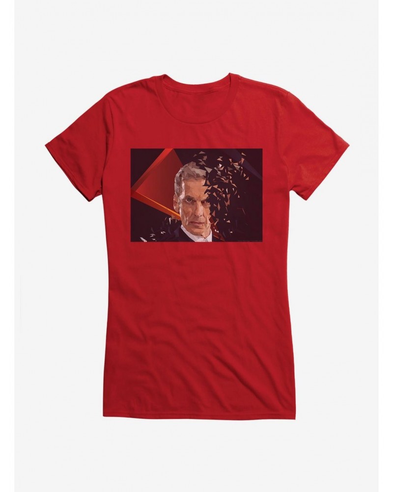 Doctor Who Twelfth Doctor Fading Away Girls T-Shirt $10.21 T-Shirts