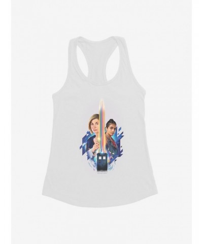 Doctor Who Thirteenth Doctor Pride Tank $8.22 Tanks