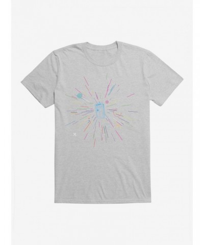 Doctor Who Thirteenth Doctor TARDIS Rainbow Of Explosion T-Shirt $11.95 T-Shirts