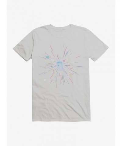 Doctor Who Thirteenth Doctor TARDIS Rainbow Of Explosion T-Shirt $11.95 T-Shirts